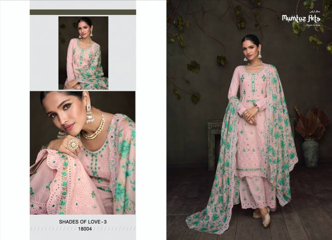 Shades Of Love 3 By Mumtaz Designer Dress Material Catalog